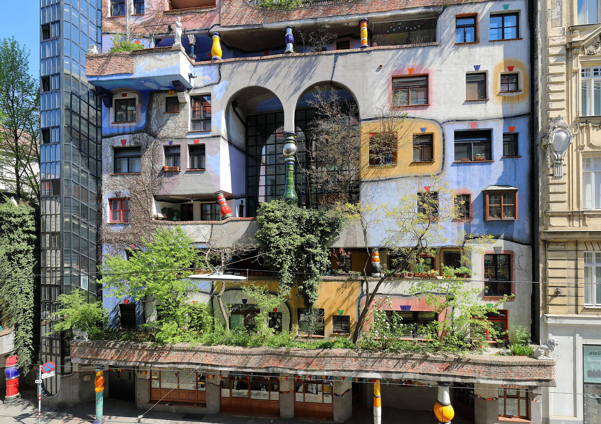 Fassage Hundertwasser Haus